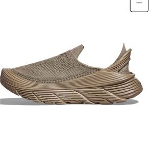 Hoka Restore TC Unisex Tan Slip-On Shoes